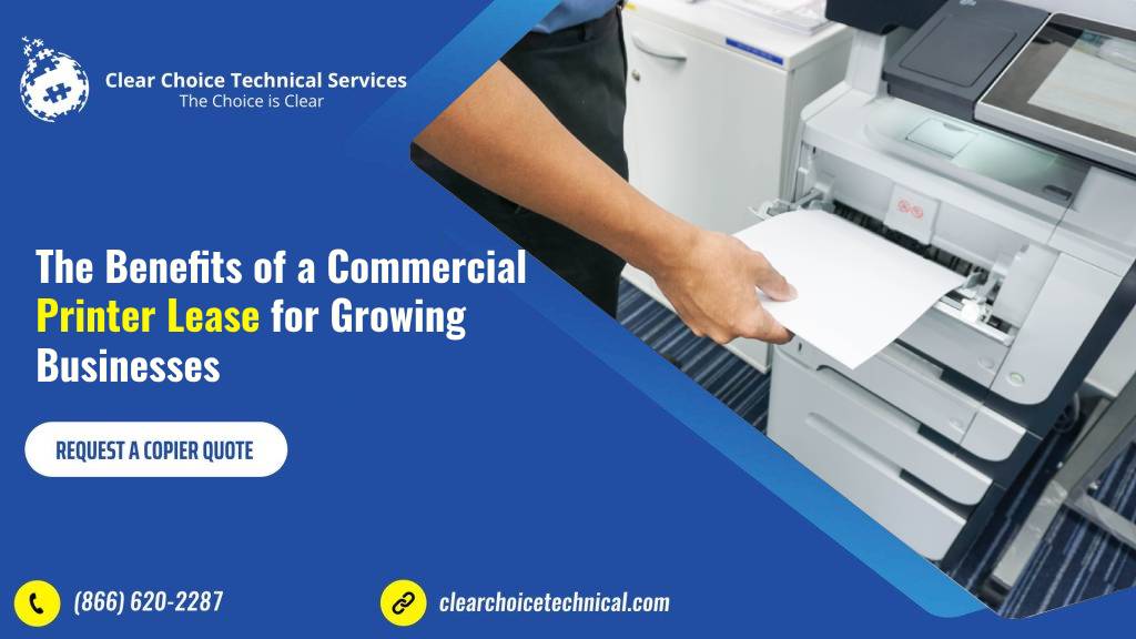 Read more about the article The Benefits of a Commercial Printer Lease for Growing Businesses