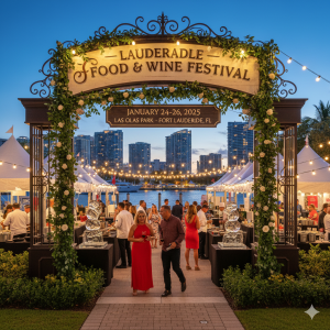 Visit the Lauderdale Food & Wine Festival